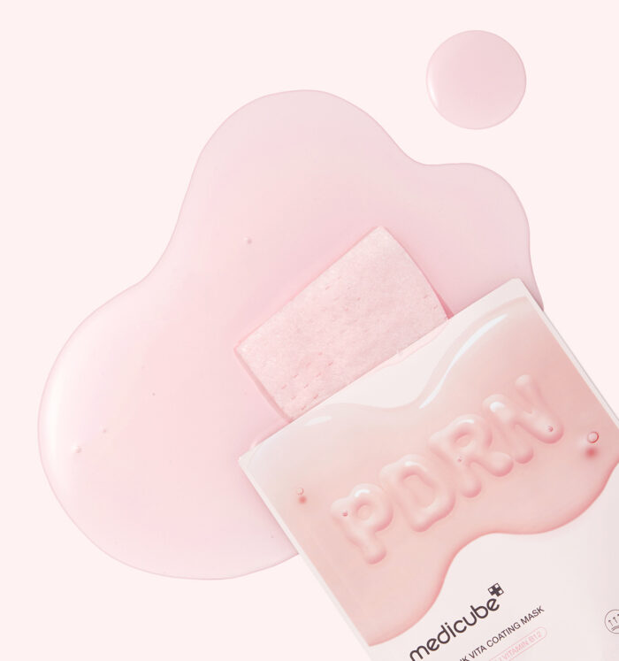 Medicube PDRN Pink Vita Coating Mask Nourishing Sheet Mask – mască regenerantă cu PDRN și colagen - imagine 5