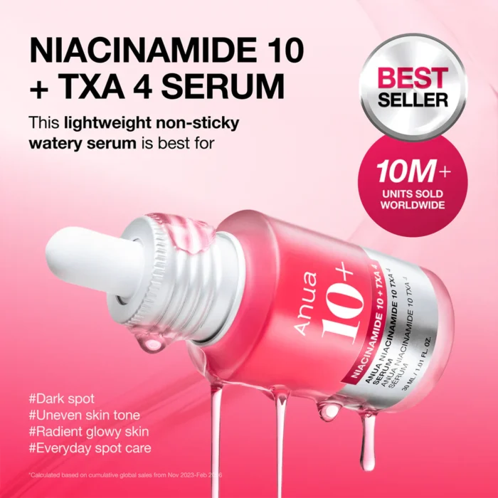 Anua - Ser pete pigmentare melasmă  cu niacinamida 10% si acid tranexamic 4% TXA  10 ml - imagine 5