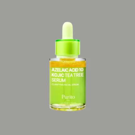 Ser tratament pentru fata impotriva petelor pigmentare cu niacinamida,acid azelaic si acid kojic- Purito Azelaic Acid 10 Kojic Azulene Serum 30ml