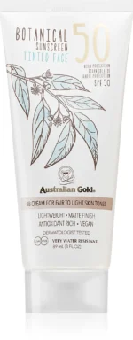 Protectie solara minerala colorata pentru ten sensibil,acnee si rozacee Australian Gold Botanical Tinted Face Sunscreen SPF 50+ - imagine 2