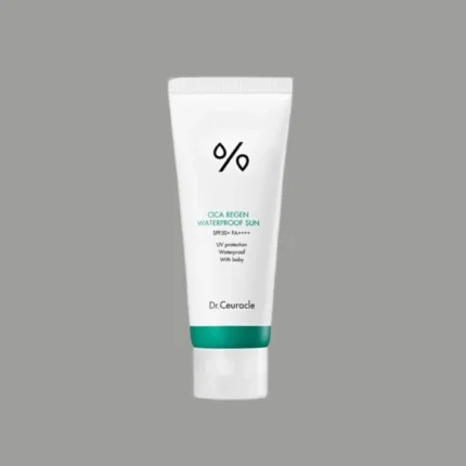 Dr. Ceuracle - protecție solară 50+ față și corp rezistentă la apă cu niacinamidă Cica Regen Waterproof Sunscreen 100 Ml